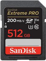 Memory card SDXC 512GB UHS-I, W/Adapt, Black SDSDXXD-512G-GN4IN | 619659188665