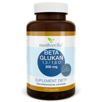 Medverita Beta Glucan 1.3 / 1.6 D 200 mg 120 caps
