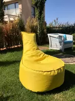 Sėdmaišis Hanah Home Aktif, geltonas, 60 x 70 x 30
