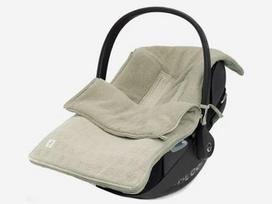 Jollein vokelis automobilinei kėdutei, lopšiukui Grain Knit Olive Green