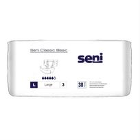 SENI CLASSIC BASIC L, sauskelnės suaugusiems, 30 vnt.
