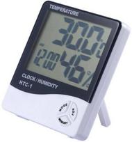 Higrometrinis skaitmeninis laikrodis termometras Hygromeeter thermometer