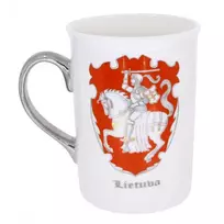 Porcelianinis puodelis Lietuva, Vytis