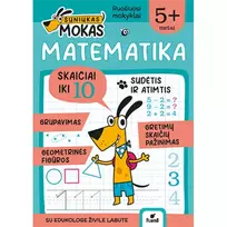 Knyga ŠUNIUKAS MOKAS. MATEMATIKA NUO 5M