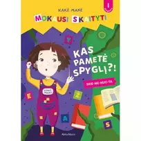 Knyga KAKĖ MAKĖ. MOKAUSI SKAITYTI
