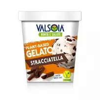 VALSOIA Itališki augaliniai ledai STRACCIATELLA skonio 510ml