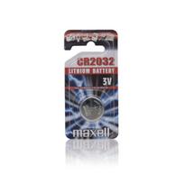 baterijos ličio, cr2032, 3 v, "maxell", lizdinė plokštelė, 1 pakuotė