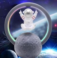 BGFHome Levituojantis Astronautas LED RGB, pilka
