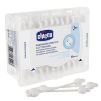 Chicco ausų krapštukai su apsaugėlėmis, 60 vnt.