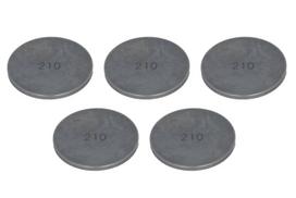 Vožtuvo plokštelė PZ295210/5 29,5mm x2,1mm, Plienas, (5 vnt.) Tinka: SUZUKI