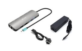 i-tec USB-C Nano 2x HDM I+Charger 100W, DOCITEC31NANOHDM2D100
