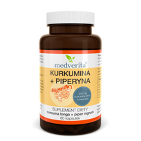 Medverita Curcumin + Piperine 60 caps