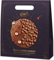 Pieninis šokoladas su lazdyno riešutais ŠOKOLADINIS MARSAS, 300 g