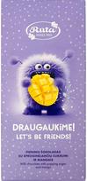 Pieninis šokoladas su sproginėjančiu cukrumi ir mangais "Bumciai". DRAUGAUKIME!, 70 g