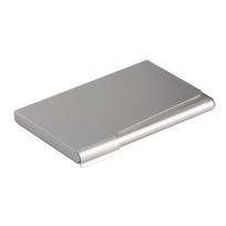 Dėklas vizitinėms kortelėms Durable, 90x55mm, 20 kortelių, metalinis