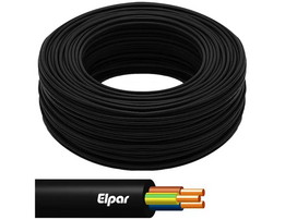 Instaliacinis gumuotas kabelis ELPAR (H05RR-F) 3 x 1,5 mm², 100 m