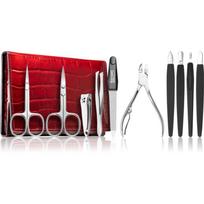DuKaS Premium Line Solingen 252 manikiūro rinkinys + rankovė Burgundy