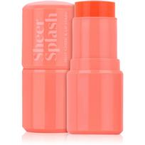 Barry M Sheer Splash daugiafunkcė makiažo priemonė lūpoms ir veidui atspalvis Papaya Pool 5.8 g