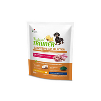 Natural Trainer Sensitive No Gluten maistas su triušiena mažų veislių šunims, 800 g