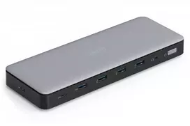 DIGITUS Docking USB-C->HDMI,DP,USBA,USBC,RJ45,DC,Audio silbe