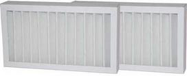 DANTHERM panelinis filtras, G4/G4 klasės filtrų rinkinys, skirtas HCV 4. 2 vnt. G4 filtrų tiekimui ir ištraukimui.