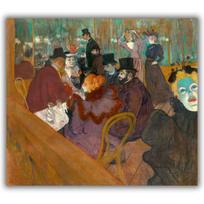 Reprodukcija „Mulen Ruže“, Henri de Toulouse–Lautrec