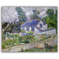 Reprodukcija „Auvers namai“, Vincent van Gogh (1890)