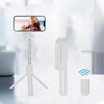 Telefono laikiklis Nešiojama gimbal asmenukių lazda, Baltas