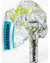 Amsterdam Crumpled City Map - Nėra Autoriaus
