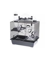 INTERZOO Rocky + Terrace Narvas žiurkėnams 42 cm, juodas