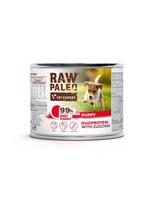 RAW PALEO Beef Rabbit Puppy 200g jautienos drėgnas maistas su triušiena šuniukams