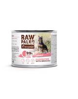 RAW PALEO Pork Lamb Adult 200g šlapias kiaulienos ir ėrienos ėdalas šunims