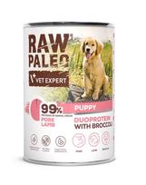 RAW PALEO Pork Lamb Puppy 400g drėgnas kiaulienos ir ėrienos ėdalas šuniukams