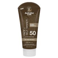 AUSTRALIAN GOLD Face+Self Tanner Sunscreen Lotion SPF50 88ml