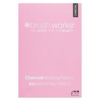 BRUSHWORKS Charcoal Blotting Papers 100pcs