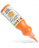 Guašas ergonomiškame buteliuke PRIMO, oranžinės spalvos, 50 ml
