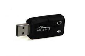 Media-Tech VIRTU 5.1 USB - USB sound card offering virtual 5.1 MT5101 sound