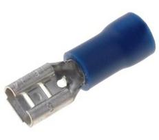 Lizdas 4.8mm neizoliuotas mėlynas 1.5-2.5mm² laidui (ST-164) RoHS, 20 vnt.