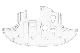 Variklio apatinė apsauga/alyvos karterio apsauga 29110G4300