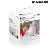 Minkštas žaislas ežiukas su garsu ir naktinės šviesos projektoriumi Spikey InnovaGoods