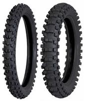Padanga motociklams bekelėms DUNLOP 60/100-14 TT M GEOMAX MX34 Vairuojamoji