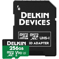 DELKIN MICROSD POWER 2000X UHS-II (V90) R300/W250 256GB