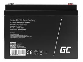 AGM GEL Batterie 6V 1.2Ah Blei Akku Green Cell, skirtas Alarmsysteme und Spielzeug