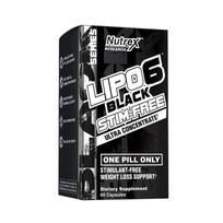 NUTREX LIPO-6 BLACK STIM FREE, 60 kap