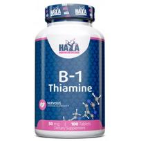 Haya Labs Vitamin B-1/Thiamine/ 50 mg - 100 Tabs