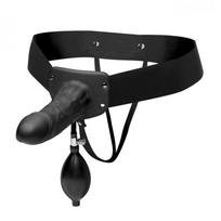 Master Series Pumper pripučiamas strap-on dildo