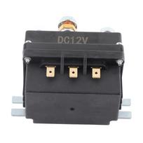 Gervės solenoidinė relė kontaktorius valdymo jungiklis 12V 500A tinka ATV UTV 8000lb?12000 svarų gervės