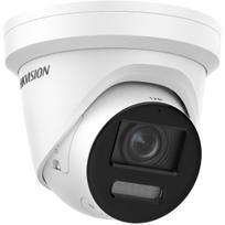 Hikvision dome DS-2CD2387G2-LSU/SL(C) F4  (balta, 8 MP, 30 LED, ColorVu)
