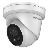 Hikvision dome DS-2CD2346G2H-IU(NEU)  F2.8 (balta, 4 MP, 30 m. IR, AcuSense, be Hikvision logo)