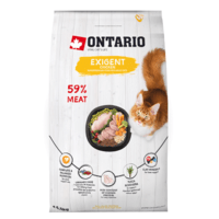 Sausas maistas išrankioms katėms su vištiena, Ontario Exigent, 1 kg